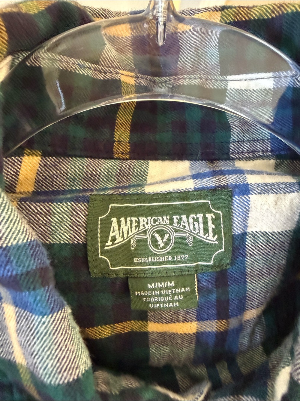 American Eagle Flannel. Size Medium